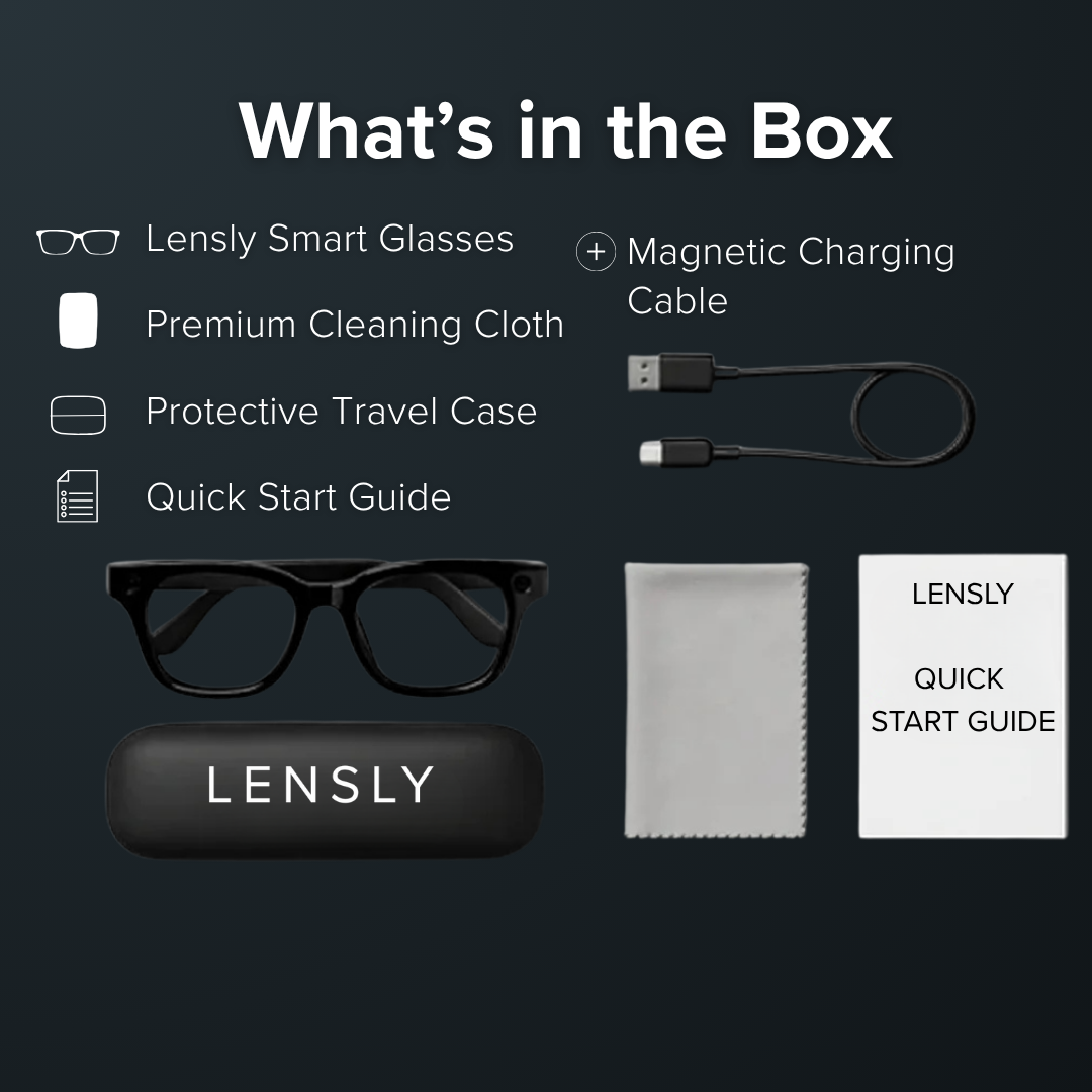 LENSLY AI SMART GLASSES